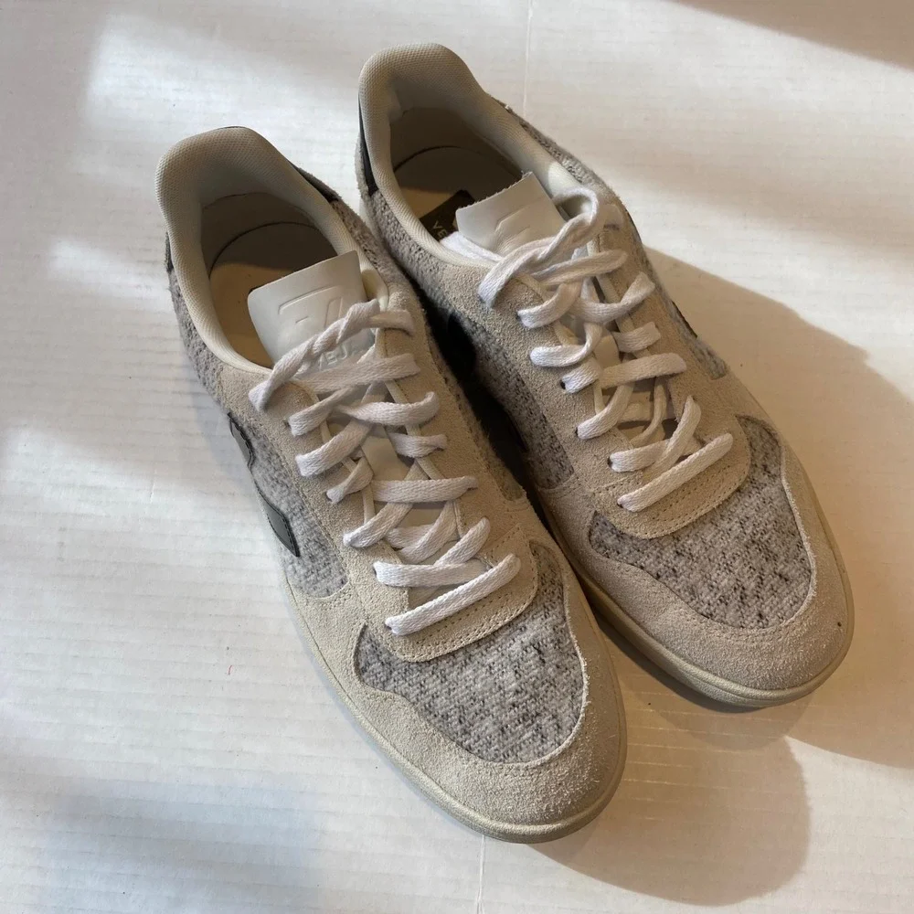 Veja Flannel‎ Snow Black Sneakers EU 41 US 9.5 Women Casual